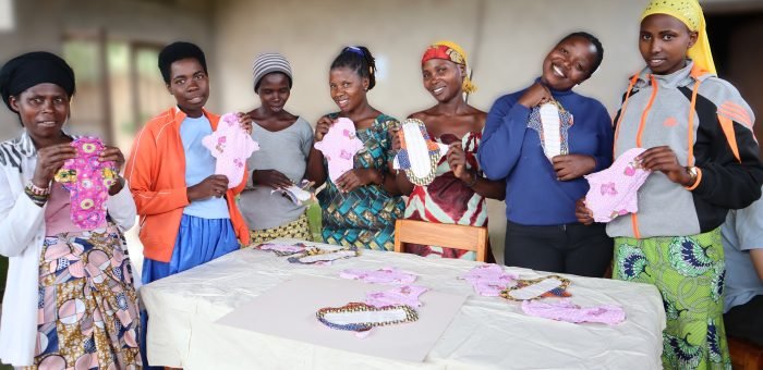 Our Sanitary Pads Project Featured by the Global Landscape Forum