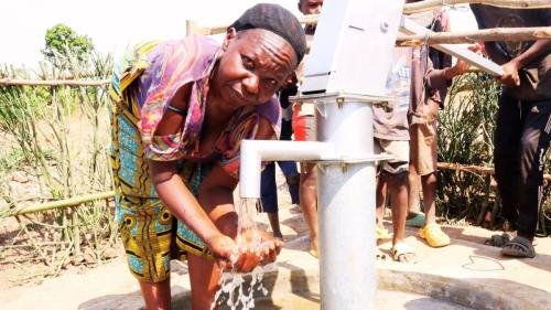 Water borehole built in Karwiru